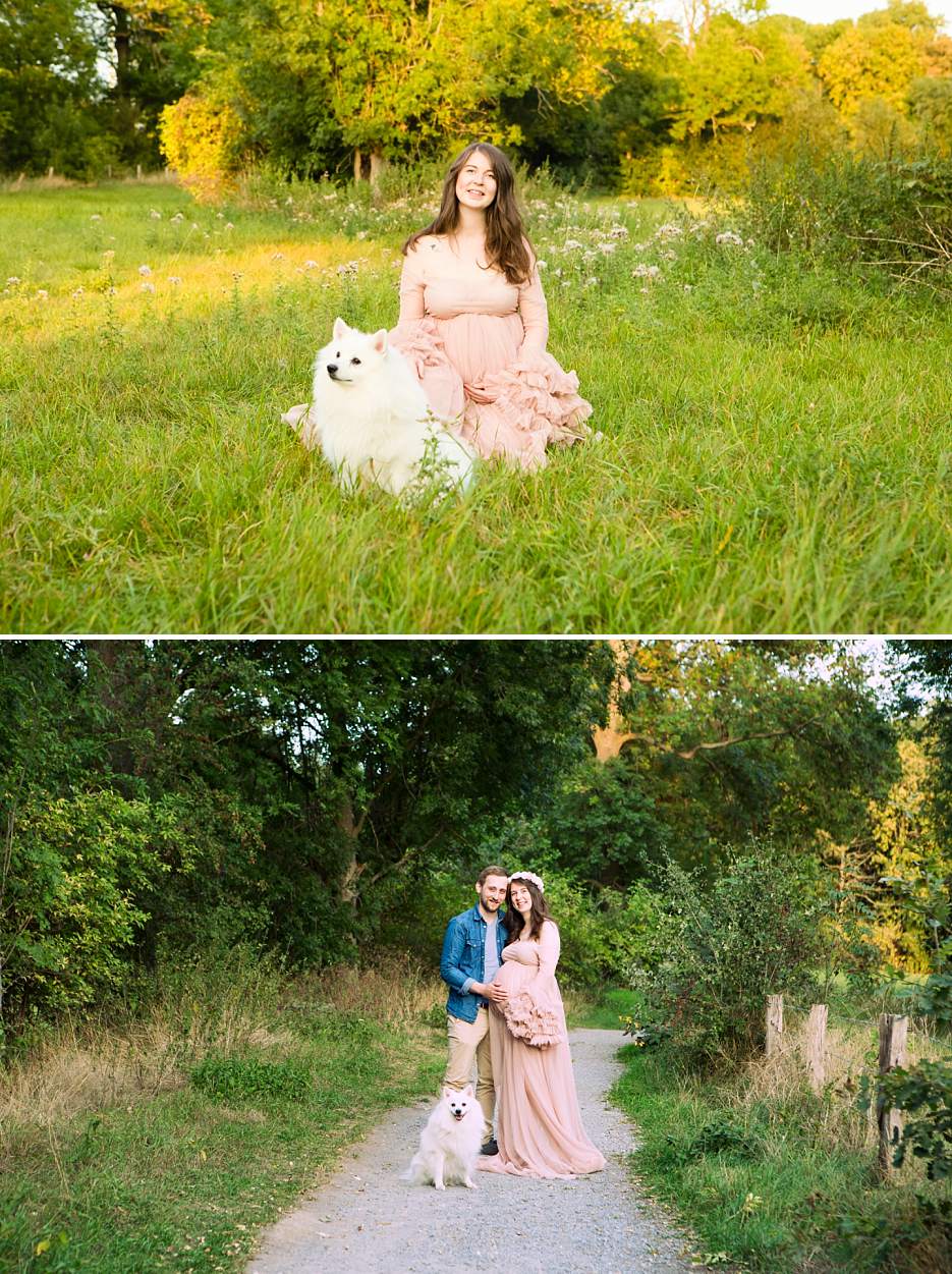 Babybauchfotos im sommerlichen Friemersheim